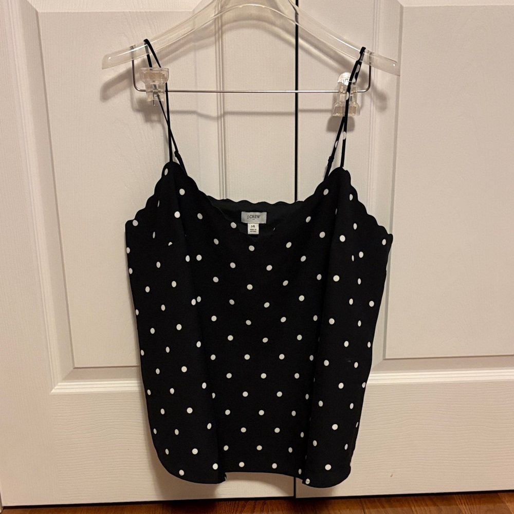 Polka dot blouse